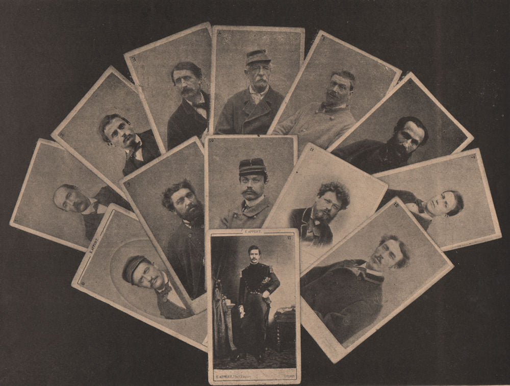 PARIS COMMUNE 1871 Amari Bouin Patry Baudoin Pascaud Millet Petiau Rossel c1873